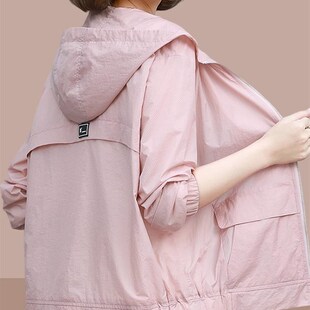 速发式防晒衣季2024新款夏款薄款透气时尚防晒中服年士外套