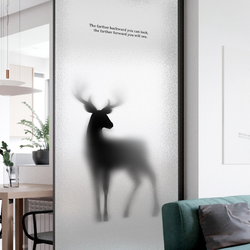 速发玻纸窗贴璃磨膜窗户贴砂卫生间透光不透明遮光防走光客厅窗花