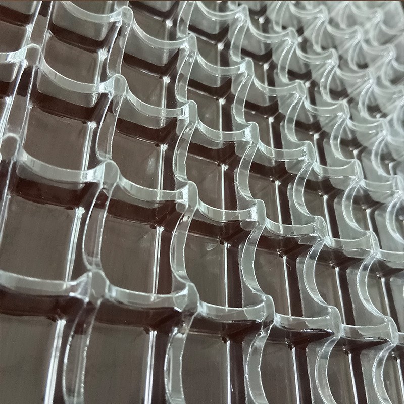 速发100格透明吸塑托盘20*15*15mm方形格子吸塑盒电子五金产品包