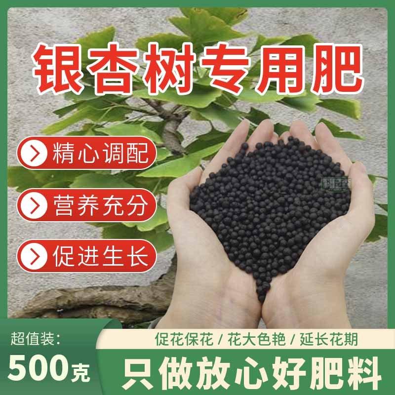 速发银杏树肥料银杏树肥公孙肥营养白液果树杏树四季树银杏盆景肥