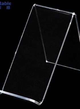 稳斯坦W54435个透明亚克力展示架桌面摆台展台柜手机支架多功能