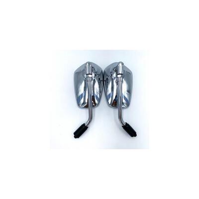 适用钻豹HJ125K-A/2A/3A锐爽EN125-2E/3E/3F/150-A后视镜反光镜