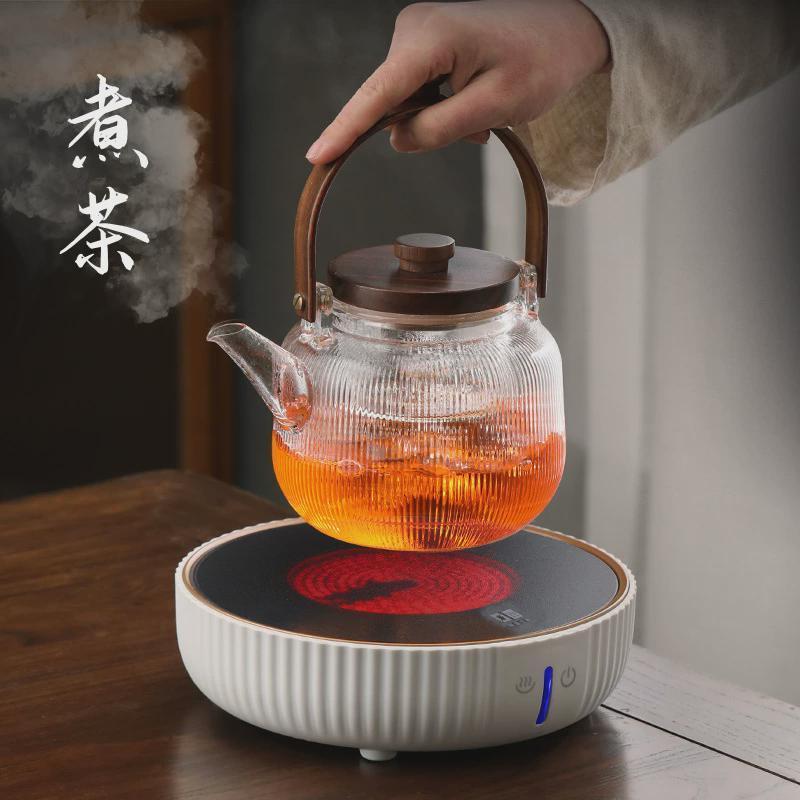 XXP4新型静音电陶炉家用煮茶器远红外线电热茶炉专用烧水壶小炉子