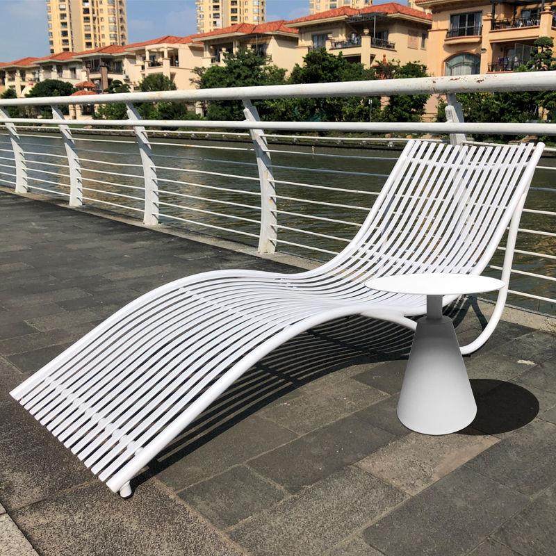 户外床躺椅度假村休闲躺椅塑木阳台露台庭院泳池沙滩躺床藤编室外,住宅家具,躺床,淘宝优惠券,粉丝福利购,淘宝优惠卷