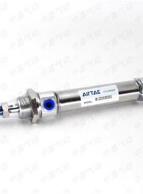 亚德客不锈钢气缸MIC/MI20*60/70/75/80/100/125/150/175X200SUCM