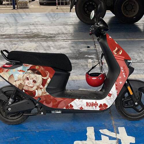 适用于九号N70C/n80c/n90c电动车贴纸全包卡通防水耐晒贴不是车壳