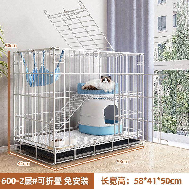 猫笼子宠物猫一体别墅屋舍空笼家用室内猫砂盆猫窝不占地猫狗围栏,宠物/宠物食品及用品,猫笼子/猫别墅,淘宝优惠券,粉丝福利购,淘宝优惠卷