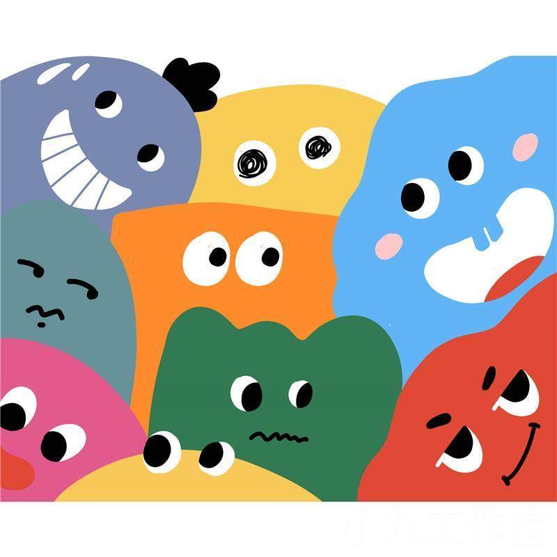 入户地垫可裁剪耐脏与风与海撞色卖E萌卡通创彩色丝圈脚垫进门垫,居家布艺,入户地垫,淘宝优惠券,粉丝福利购,淘宝优惠卷