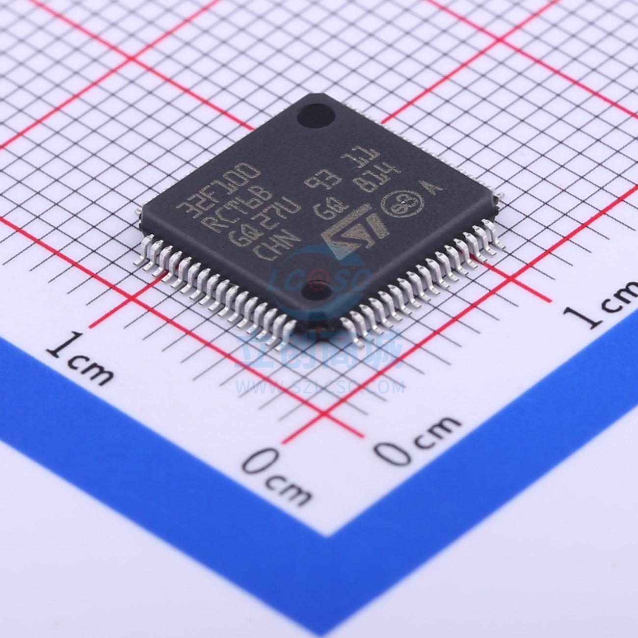 ST(意法半导体) STM32F100RCT6B LQFP-64 ST(意法半导体)