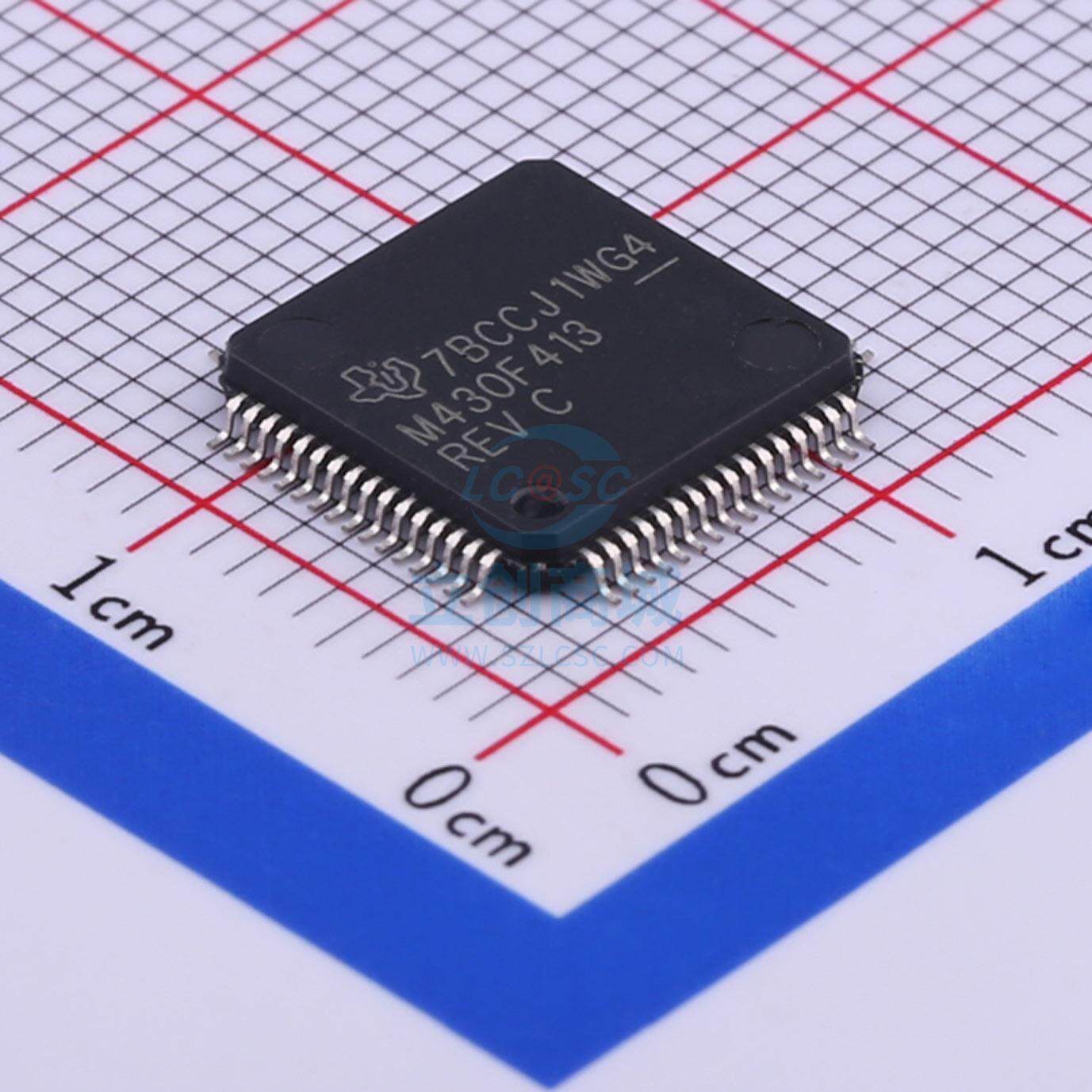 TI(德州仪器) MSP430F413IPMR LQFP-64_10x10x05P TI(德州仪器)