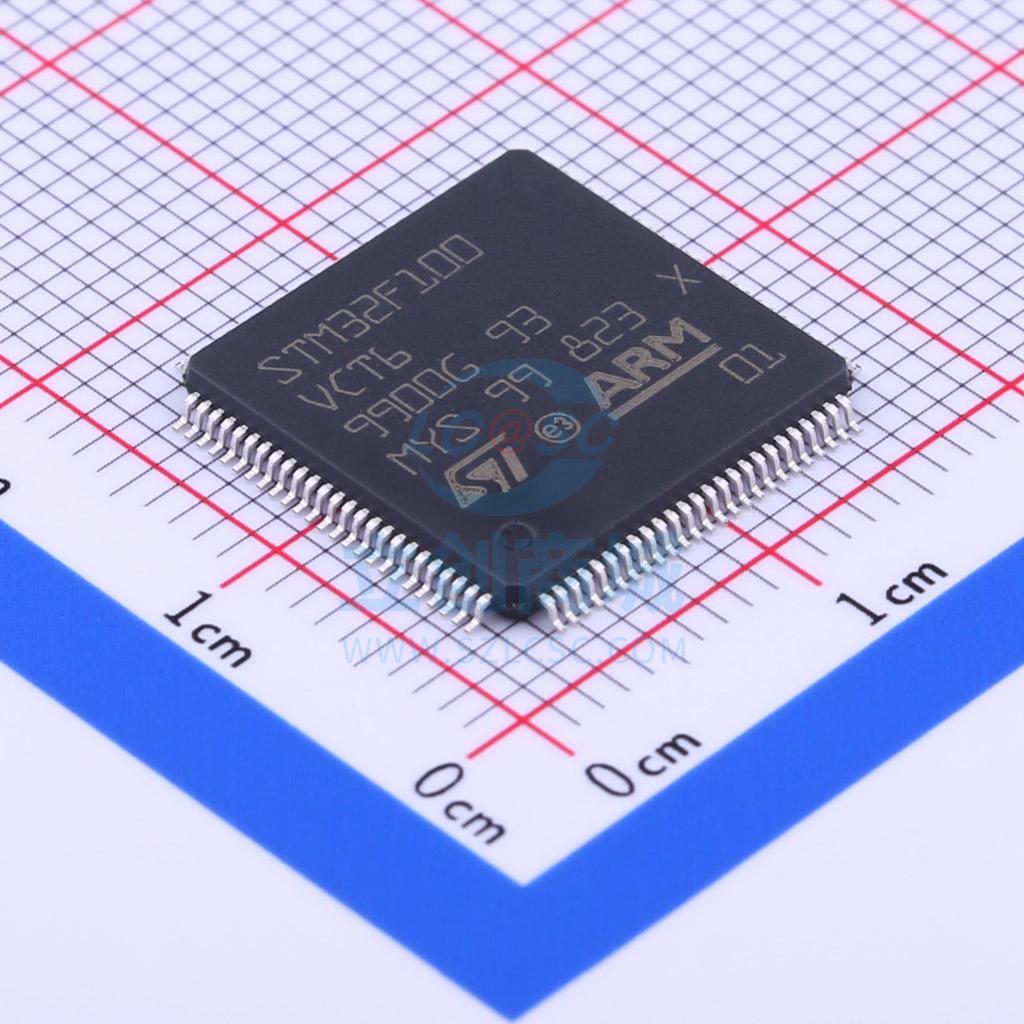 ST(意法半导体) STM32F100VCT6 LQFP-100 ST(意法半导体)