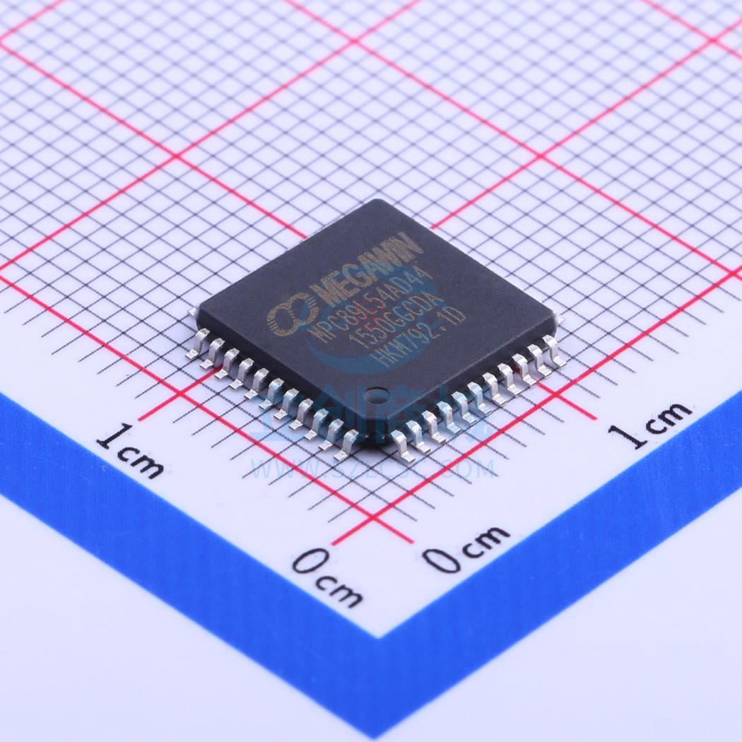 单片机(MCU/MPU/SOC) MPC89L54AD44 LQFP-44_10x10x08P MEGAWIN(