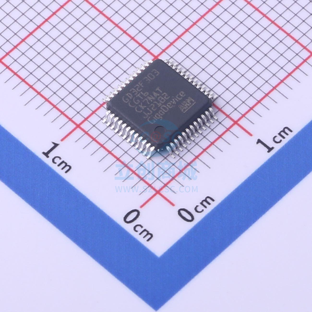 单片机(MCU/MPU/SOC) GD32F303CGT6 LQFP-48 GigaDevice(兆易创新