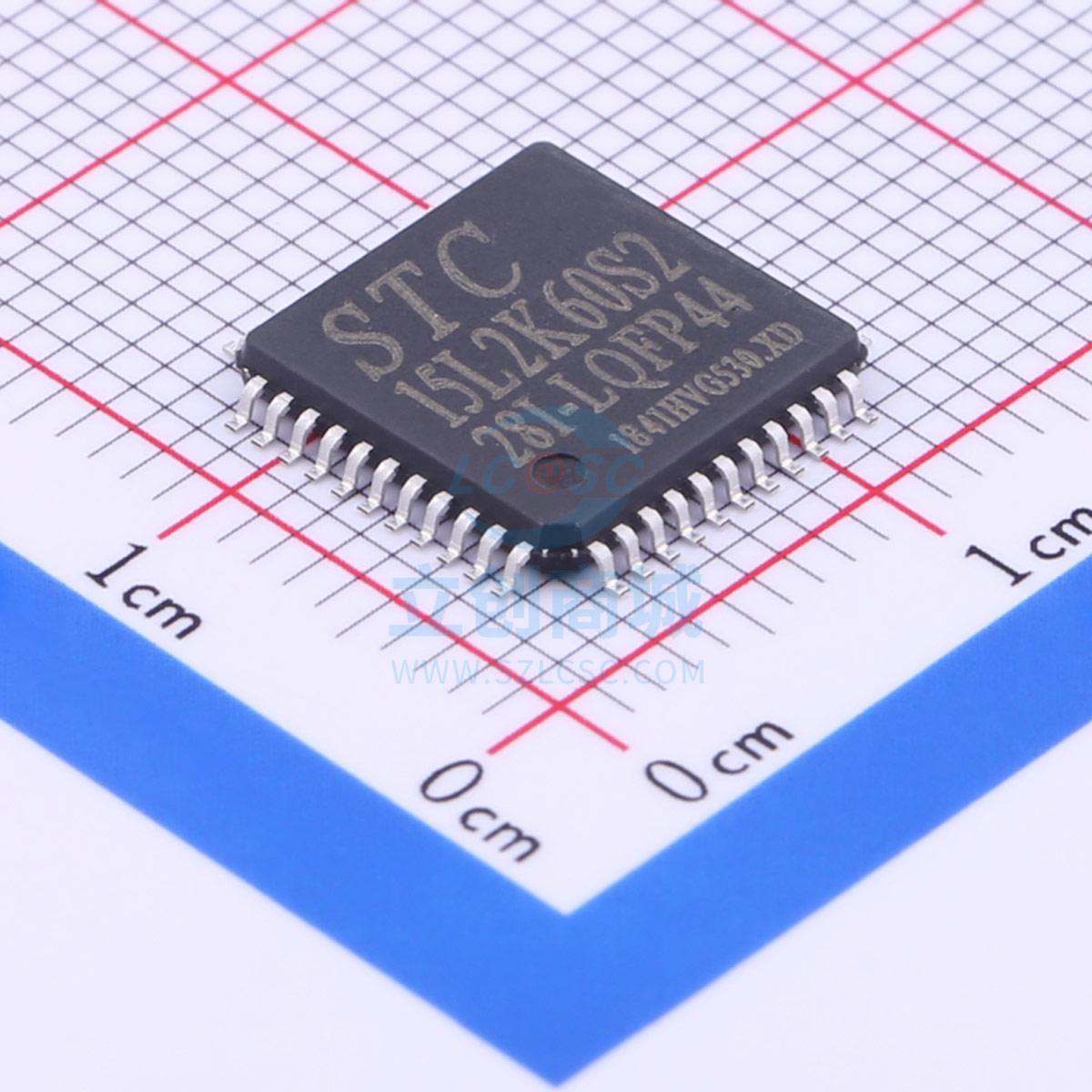 单片机(MCU/MPU/SOC) STC15L2K60S2-28I-LQFP44 LQFP-44_10x10x08