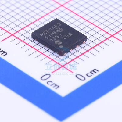 栅极驱动IC MCP14E3-E/MF VDFN-8 MICROCHIP(美国微芯)