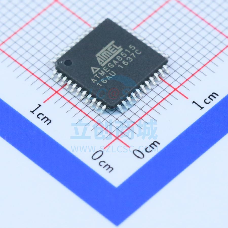 ATMEL(爱特梅尔)/AVR ATMEGA8515-16AU TQFP-44_10x10x08P MICROC