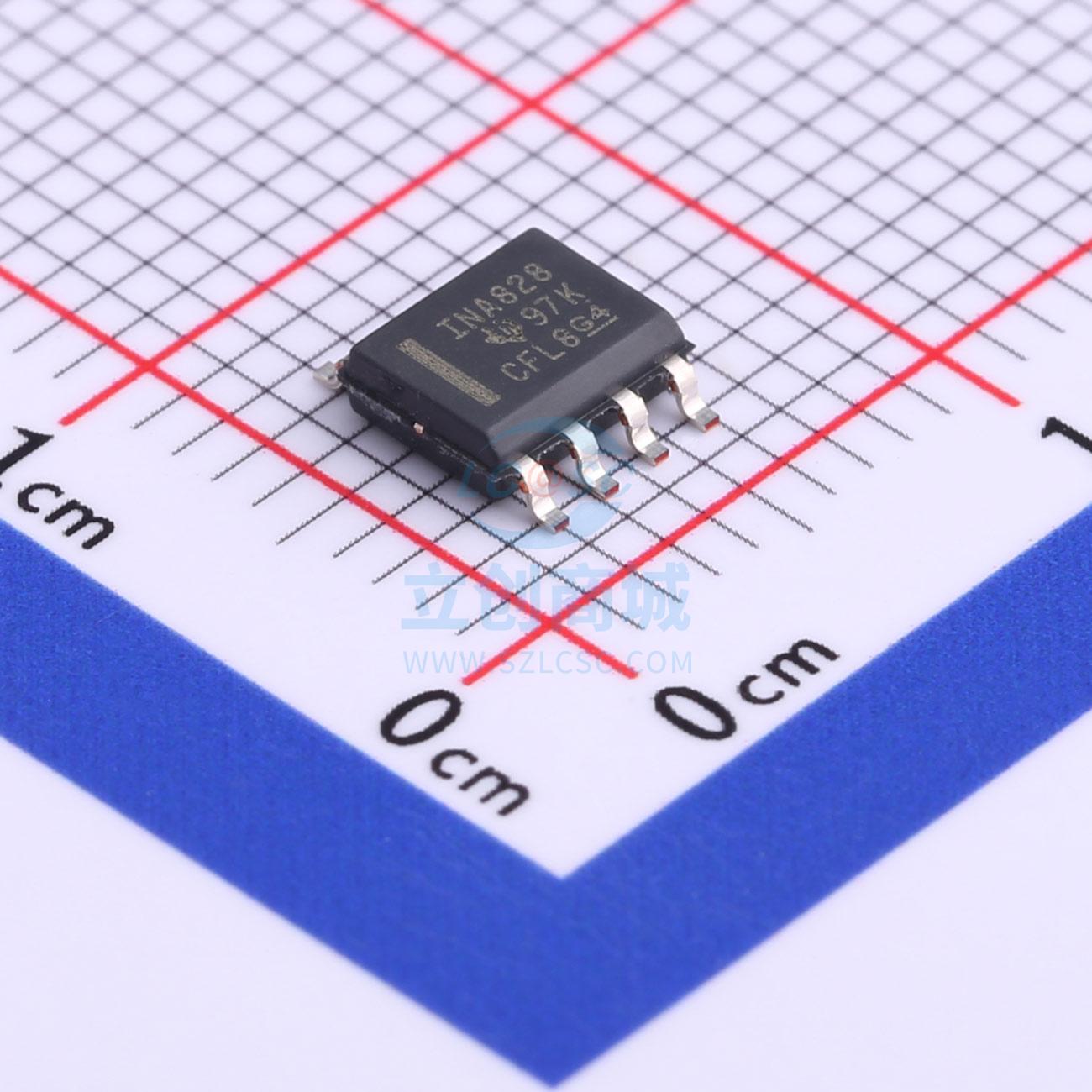 运算放大器 INA828IDR SOIC-8 TI(德州仪器)