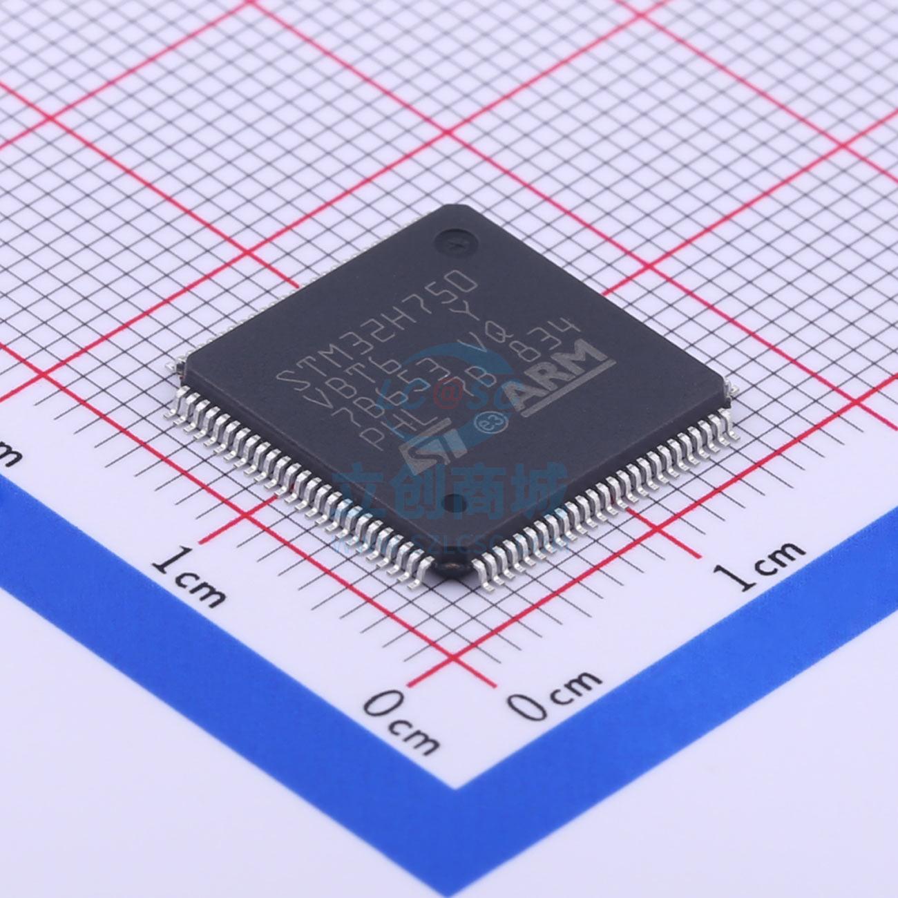 ST(意法半导体) STM32H750VBT6 LQFP-100 ST(意法半导体)