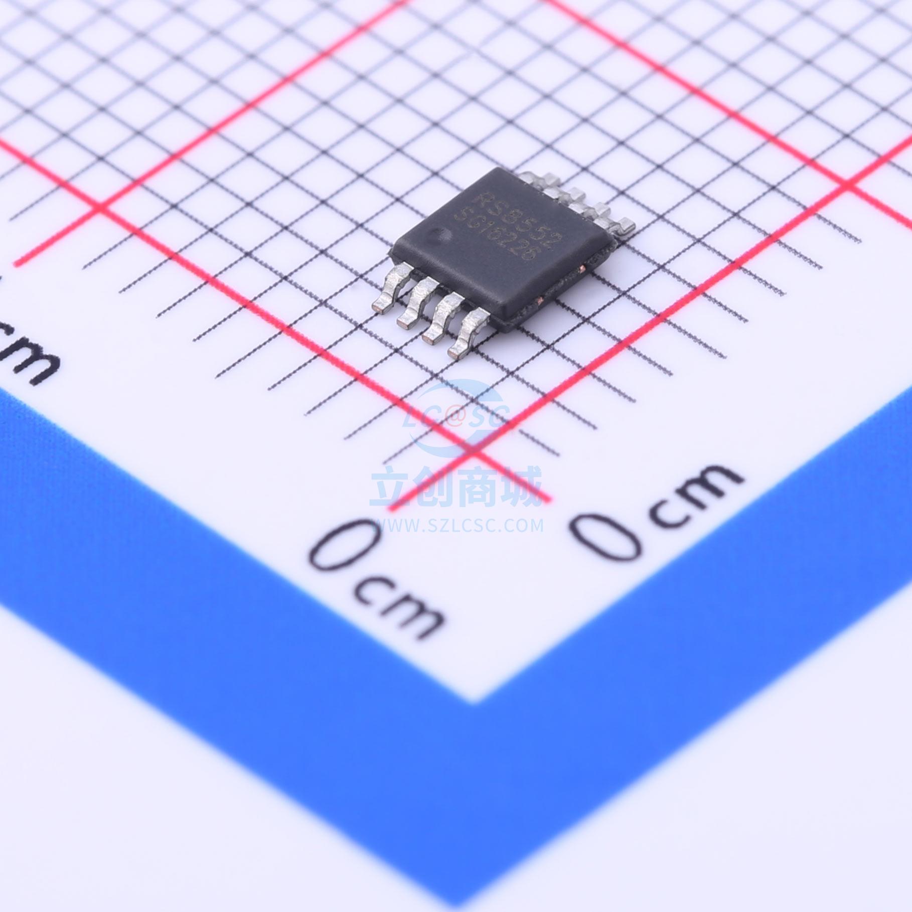 精密运放 RS8552XM MSOP-8 RUNIC(润石)