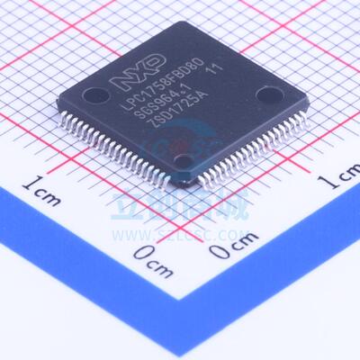 NXP(恩智浦) LPC1758FBD80,551 LQFP-80_12x12x05P NXP(恩智浦)