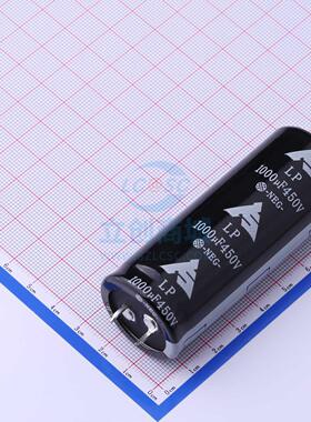 牛角型电解电容 LPE102M35070FVA 嵌入,35x70mm Zeasset(智胜新)