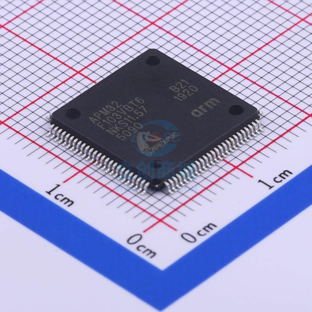 单片机(MCU/MPU/SOC) APM32F103VBT6 LQFP-100 Geehy(珠海极海)