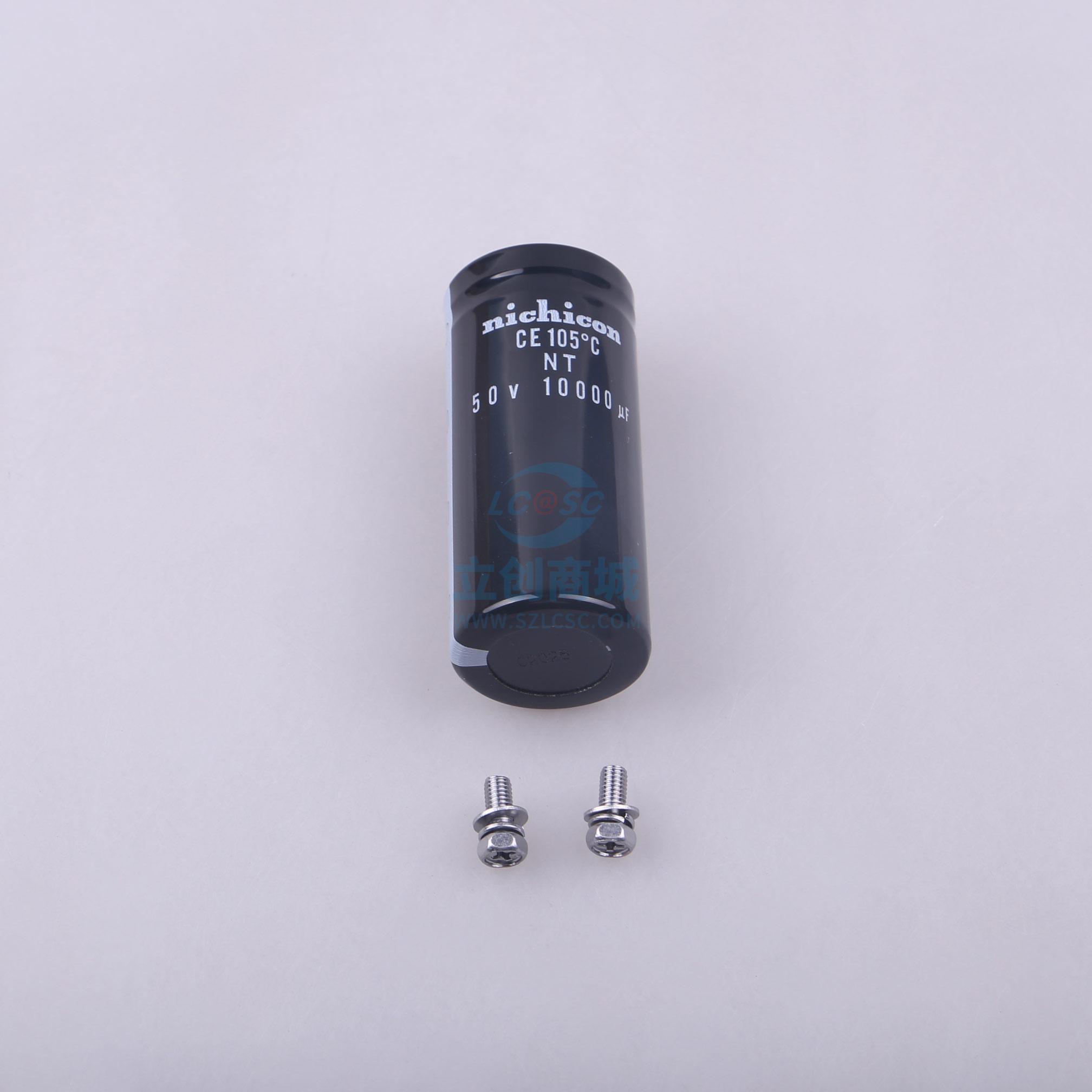 螺栓型铝电解电容 LNT1H103MSEN 螺栓,35x80mm Nichicon(尼吉康)