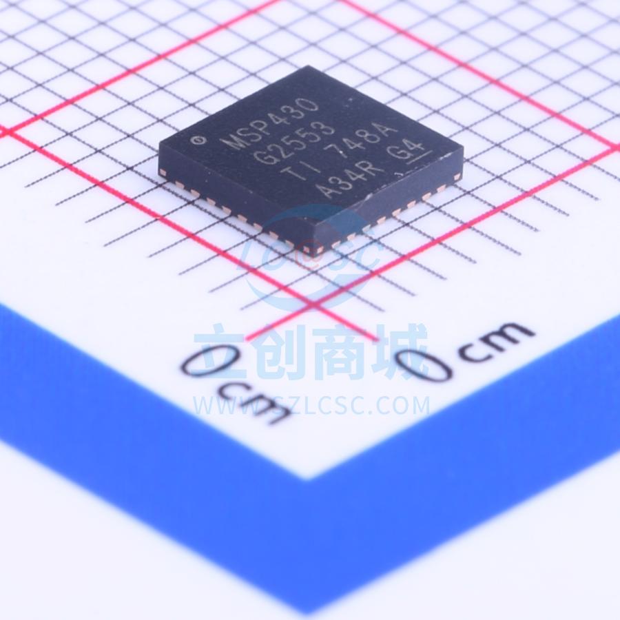 TI(德州仪器) MSP430G2553IRHB32R QFN-32_5x5x05P TI(德州仪器)