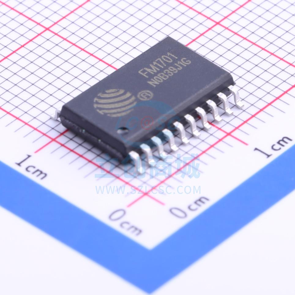 射频卡芯片 FM1701 SOIC-20_300mil FM(复旦微)