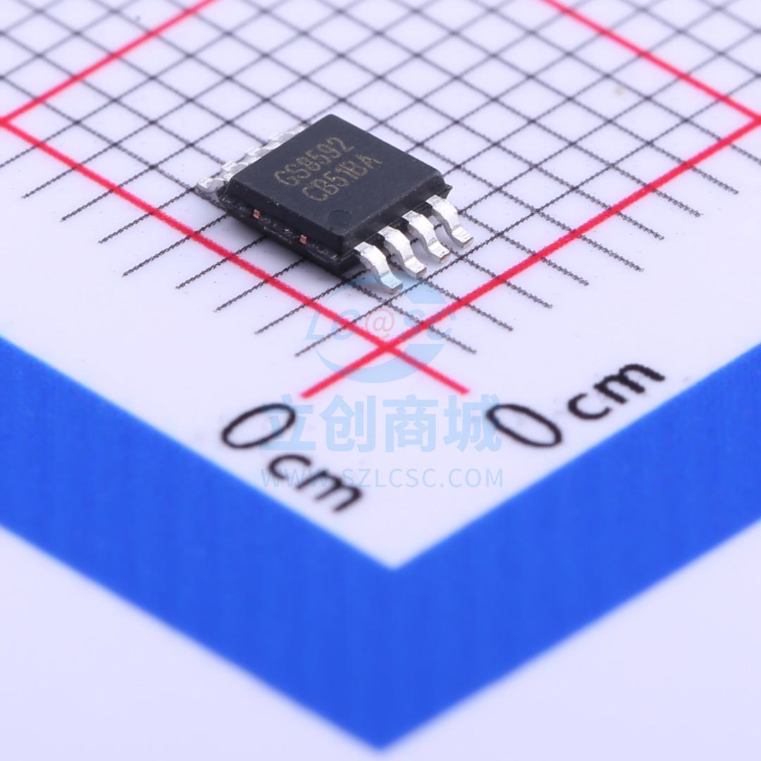 精密运放 GS8592-MR MSOP-8 Gainsil(聚洵)