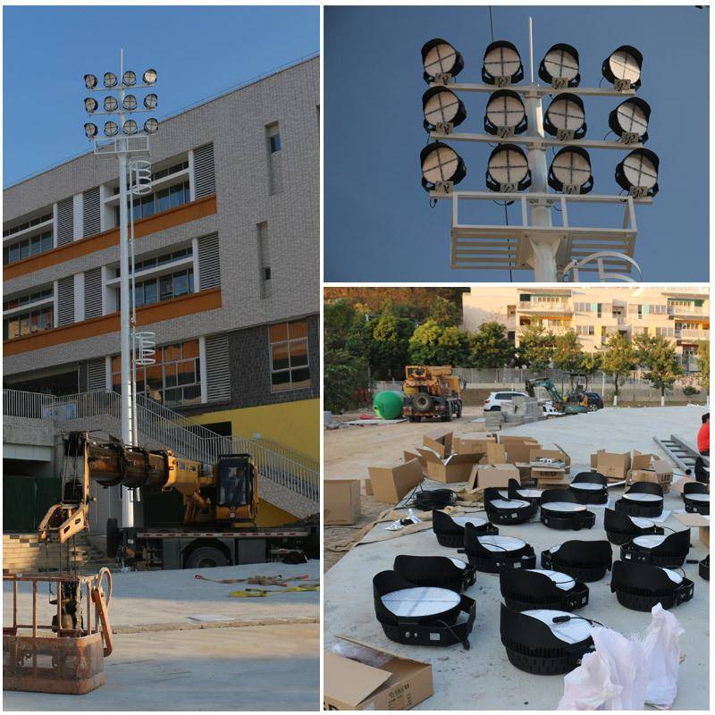 足球灯体具户场外防水学校运动场模灯大型足足球场灯球组场育馆高