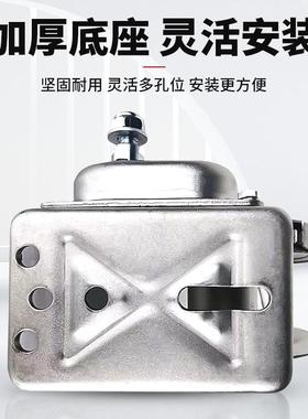 自锁720/式不手锈钢绞盘 043316钢丝绳牵引手动绞车 不锈钢摇绞盘