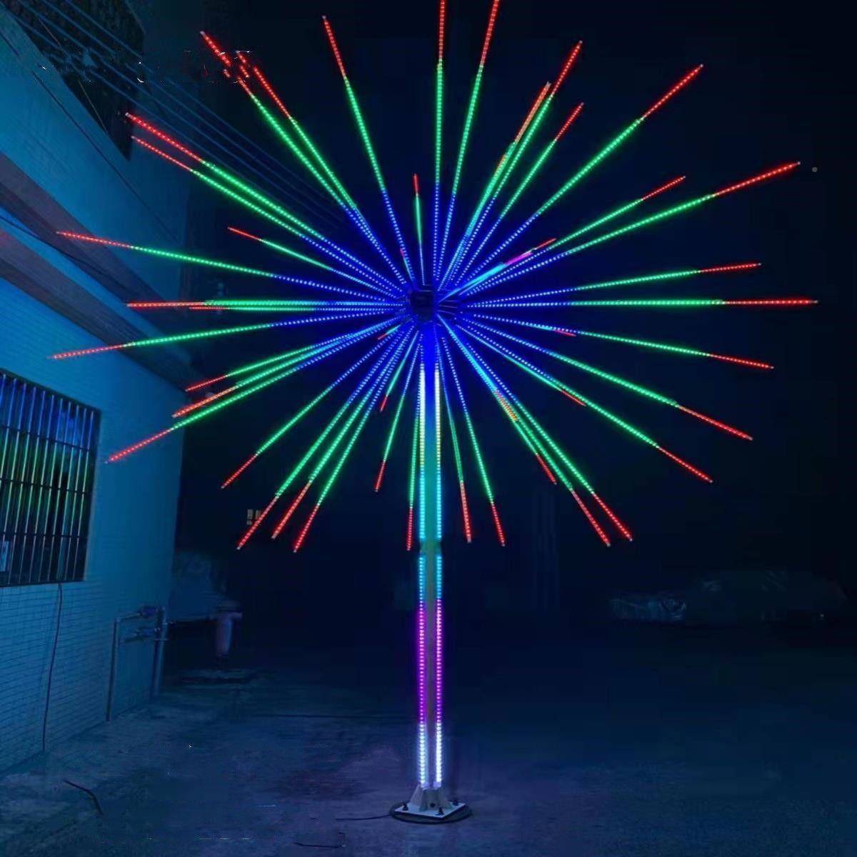 led水风数发光码默认项烟园景观灯车灯户外亮化广场爆防闪礼公花