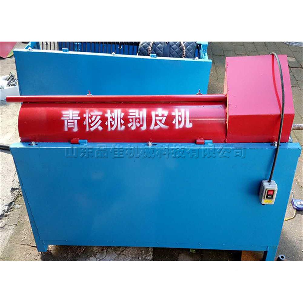 青核果脱皮清洗机 油茶核桃剥壳机 自动桃核硬桃VUM脱皮清洗一体