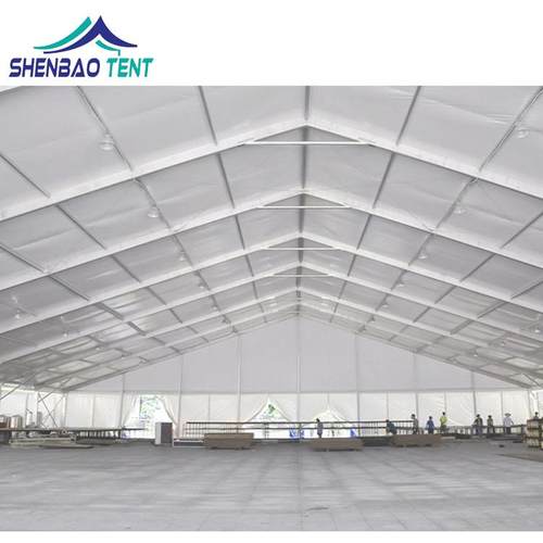 厂家供应白色PVC晚商宴户会外篷 e草地婚礼帐篷房party tnt