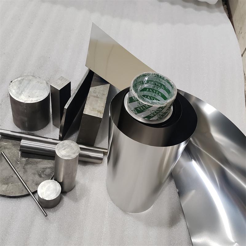 1J85坡莫合金高导磁磁场屏蔽薄带棒片板铁镍软磁Mumetal材料零