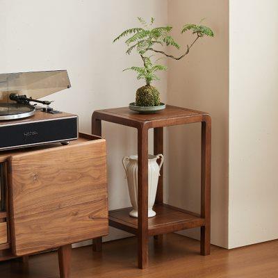 绿朵花架置物架阳台客厅实木落地式2024新款盆景多层置物花盆架子