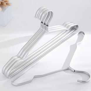 铝合金衣架卧室家用金属挂衣架轻奢无痕防滑衣架子防肩角鼓包衣撑