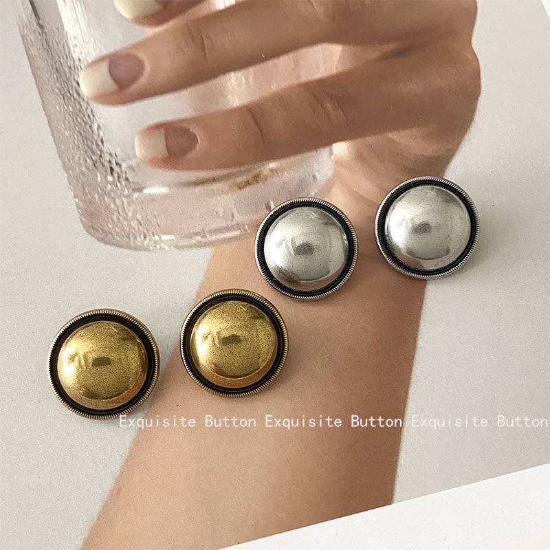 DIY高档精致虚边光面做旧金属扣子 皮草毛衣大风衣外套小西服纽扣,居家布艺,纽扣,淘宝优惠券,粉丝福利购,淘宝优惠卷