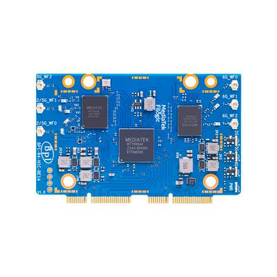 香蕉派BananaPiR4WiFi7模块MT7995AV芯片BPI-R4-NIC-BE14模组