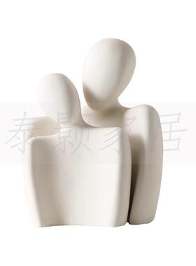 现代简约样板间书房装饰品陈列小摆件书桌书陶瓷花器日历装饰道具