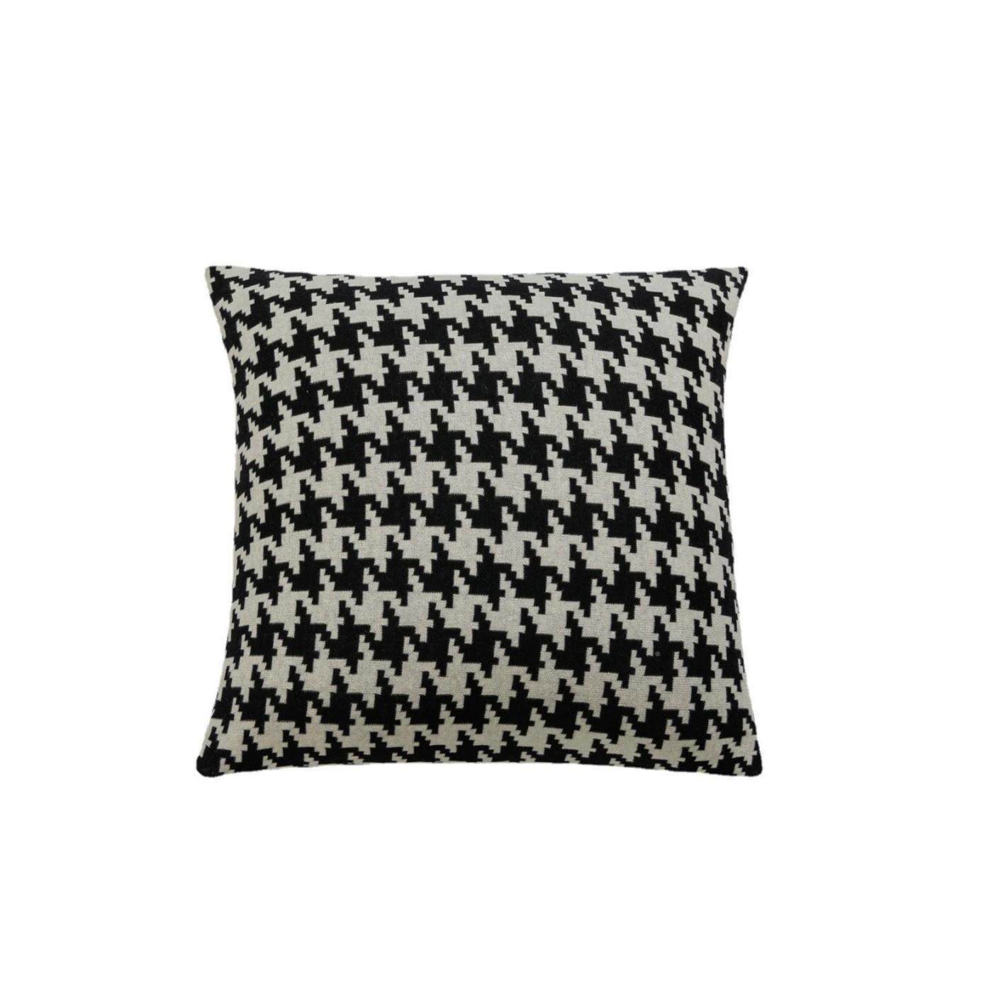 瑞景垫纺芯PCP织北欧黑白千鸟影格系沙发靠套不含软装搭配摄昂斯,居家布艺,抱枕被,淘宝优惠券,粉丝福利购,淘宝优惠卷