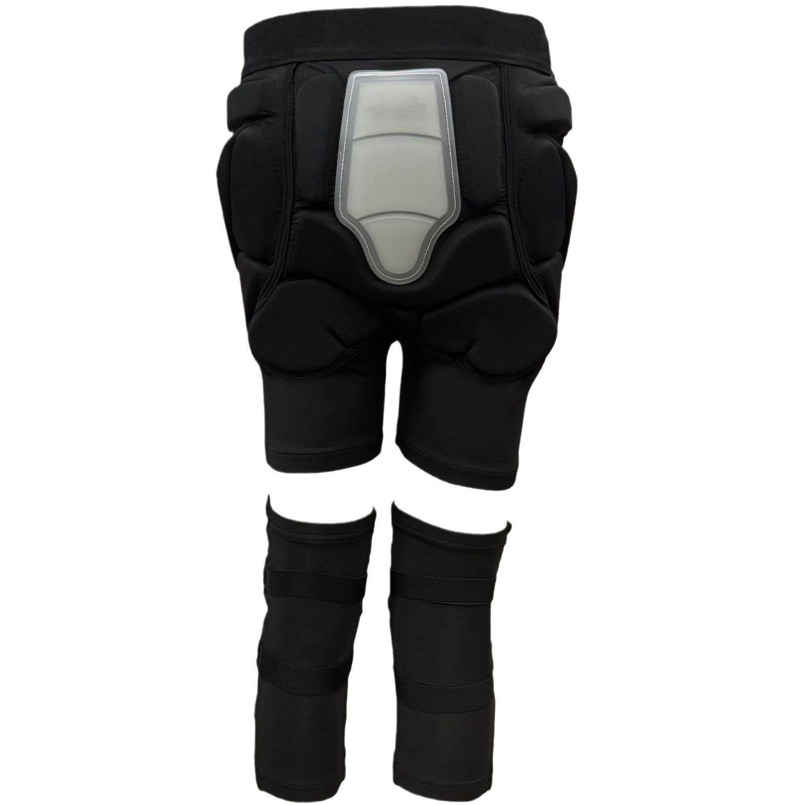 滑雪护具硅胶防摔裤护臀男女裤护臀垫内穿护套装LUF单板膝板双装
