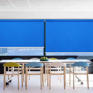 简约窗帘升降卷拉式 全遮光阳台浴室卫生间办公卧室厨房卷帘免打孔