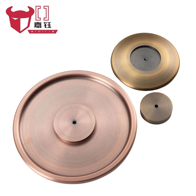 仿古装饰拉手抽屉橱柜门拉手简约扁圆大门拉手中式复古门把手