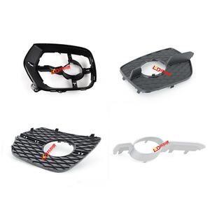 适用宝马X6前杠格栅保险杠X6通风网E72雾灯框杠灯罩E71雾灯支架