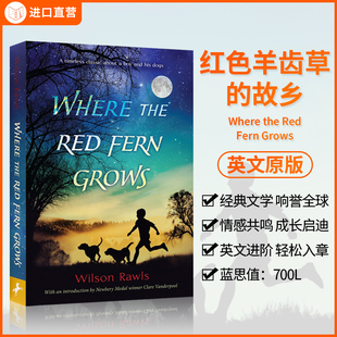 the 新书现货 英文原版 Red 儿童文学小说青少年课外英文读物英文版 红色羊齿草 Grows经典 少量库存 进口书籍 故乡 Fern Where