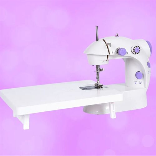 铭缝202家用电动多功能台式迷你缝纫机微型吃厚脚踏金属钩尖