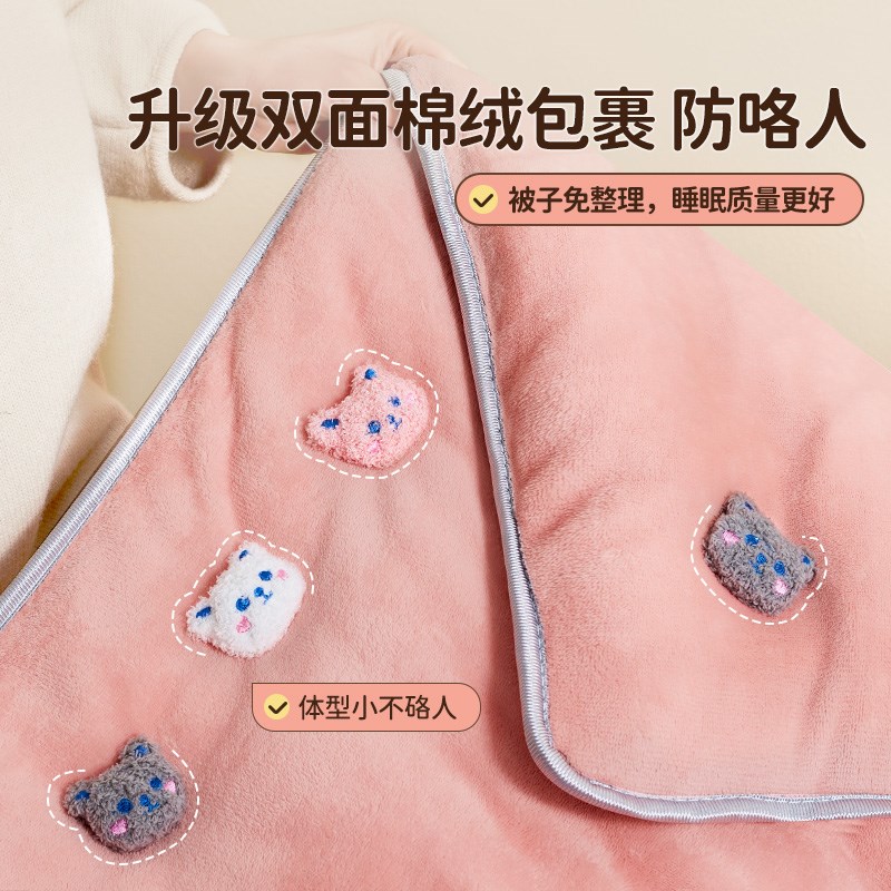 被子固定器新款无针安全隐形冬天固定被套床单棉被防跑固定夹神器