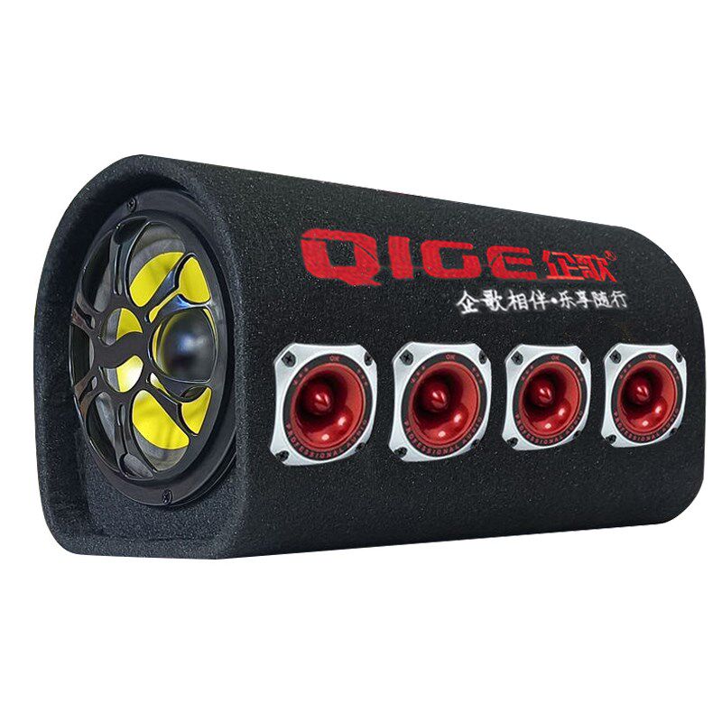 车载低音炮12V24V汽货车超重低音响220V家用蓝牙5喇叭大音量音箱